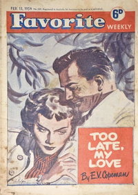 Favorite Weekly  #105? (13 February 1954)