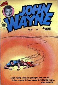 John Wayne Adventure Comics (Toby, 1949 series)  #24 (January 1954)