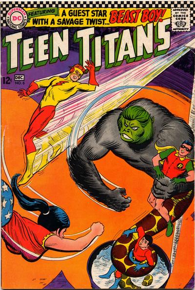 Teen Titans (DC, 1966 series) #6 (November-December 1966)