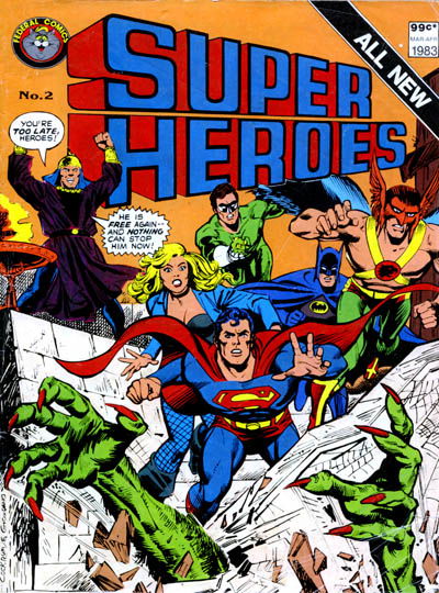 Super Heroes (Federal, 1983 series) #2 (April 1983)