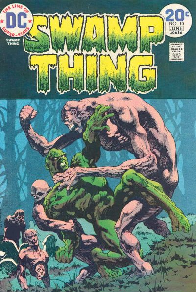 Swamp Thing (DC, 1972 series) #10 (May-June 1974)