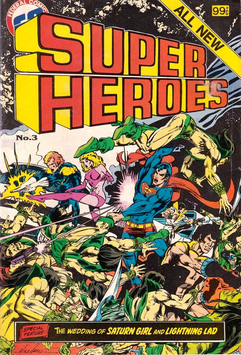 Super Heroes (Federal, 1983 series) #3 ([August 1983?])
