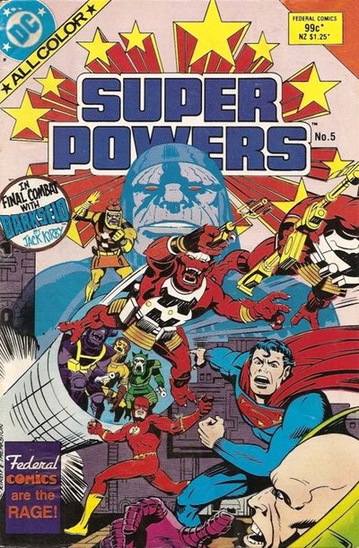 Super Powers  #5 ([August 1985?])