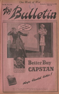 The Bulletin  v60#3109 (13 September 1939)