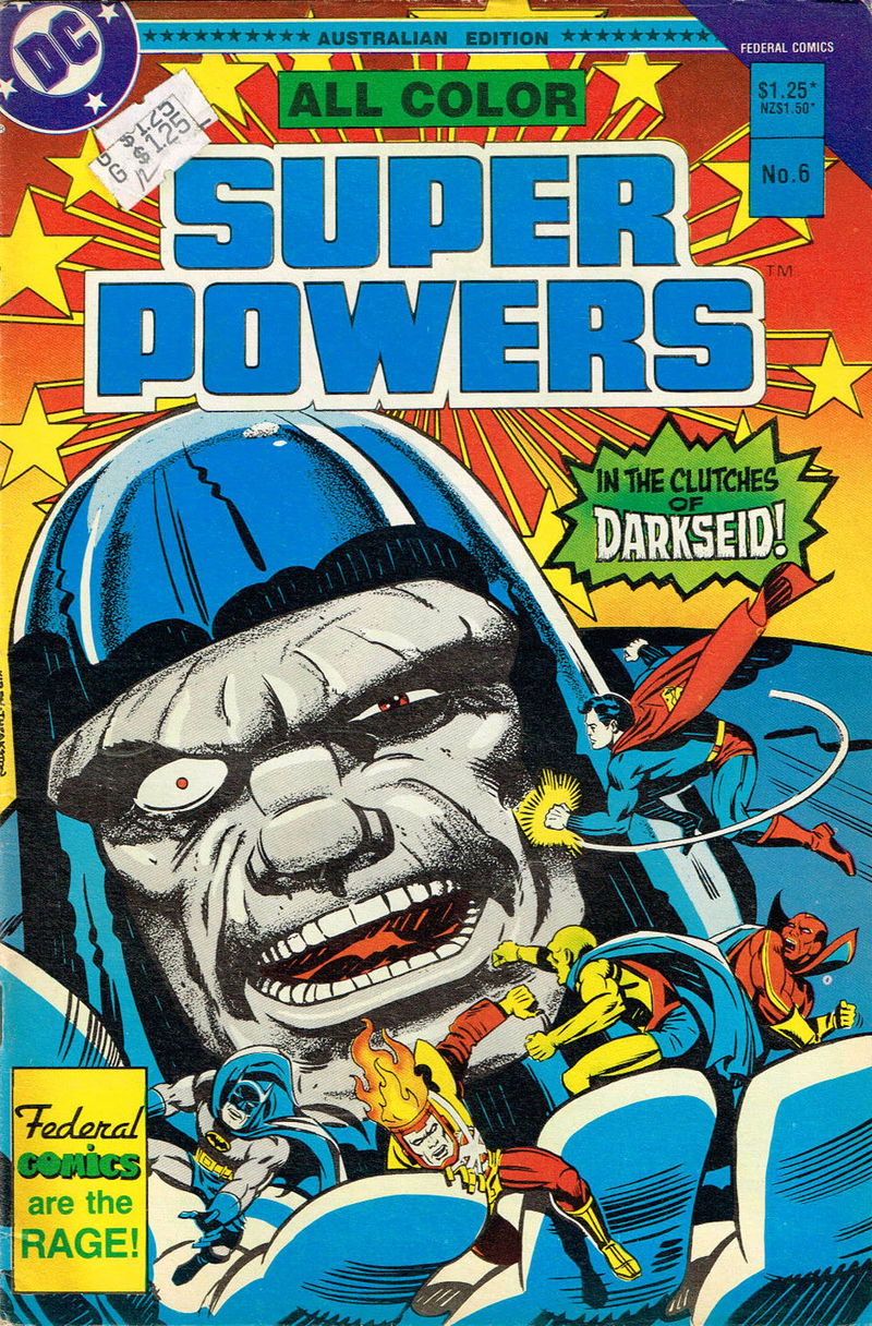 Super Powers (Federal, 1985 series) #6 ([October 1985?])