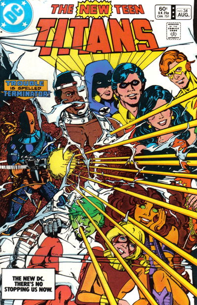 The New Teen Titans (DC, 1980 series) #34 August 1983