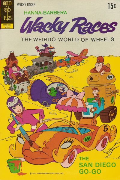 Hanna-Barbera Wacky Races  #7 (April 1972)