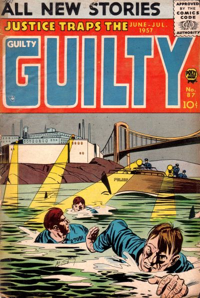 Justice Traps the Guilty  v10#3 (87) (June-July 1957)