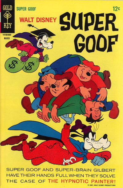 Walt Disney Super Goof  #10 (March 1968)