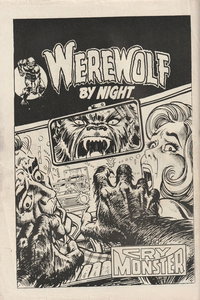 Werewolf by Night (Yaffa/Page, 1977 series)  #4 ([November 1979?]) — Untitled [Cry Monster]