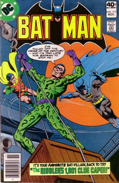 Batman  #317 (November 1979)