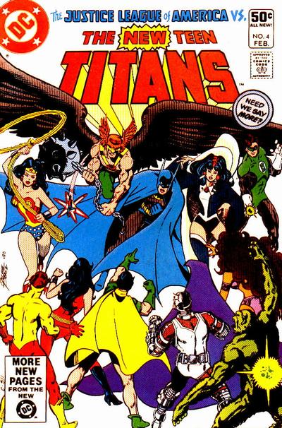 The New Teen Titans (DC, 1980 series) #4 (February 1981)