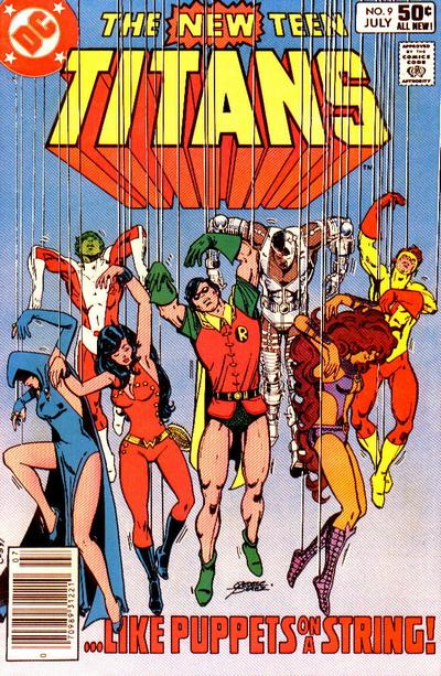 The New Teen Titans (DC, 1980 series) #9 (July 1981)