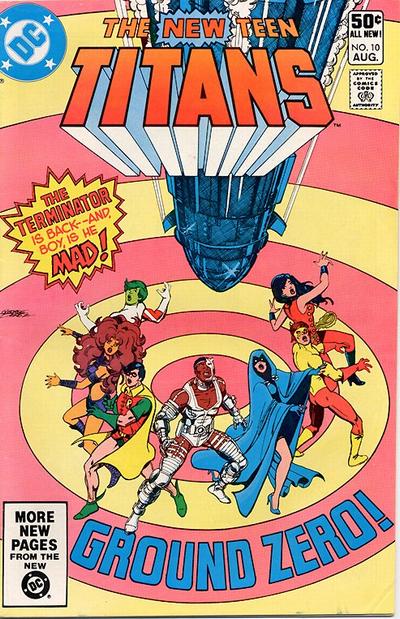 The New Teen Titans (DC, 1980 series) #10 (August 1981)