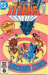 The New Teen Titans (DC, 1980 series)  #10 (August 1981)