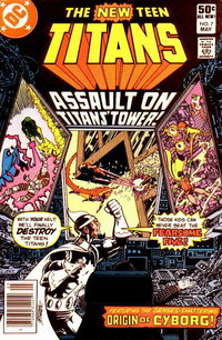 The New Teen Titans (DC, 1980 series)  #7 (May 1981) — Assault on Titans' Tower!