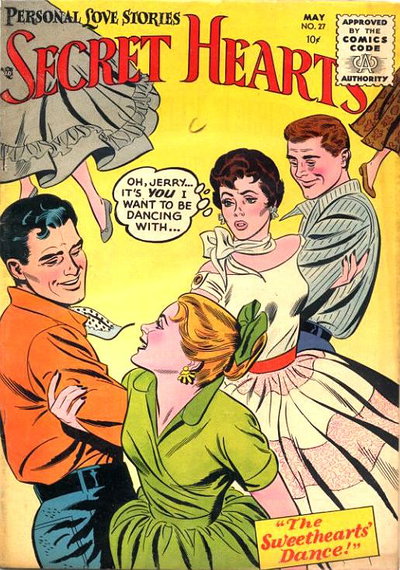 Secret Hearts  #27 (April-May 1955)