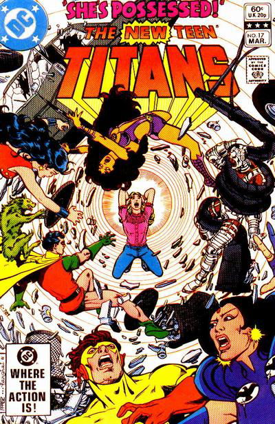 The New Teen Titans (DC, 1980 series) #17 March 1982