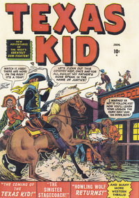 Texas Kid  #1 (January 1951)