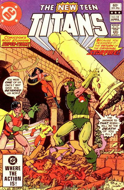 The New Teen Titans (DC, 1980 series) #18 April 1982