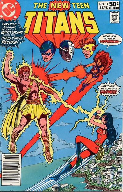 The New Teen Titans (DC, 1980 series) #11 September 1981