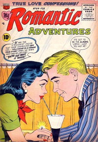 Romantic Adventures (ACG, 1949 series)  #64 (February 1956)