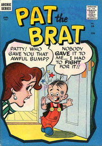 Pat the Brat (Archie, 1956 series)  #18 (January 1957)