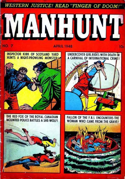 Manhunt  #7 (April 1948)