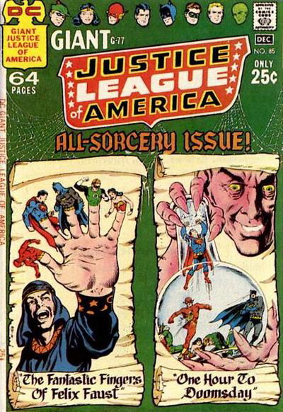 Justice League of America (DC, 1960 series) #85 November-December 1970