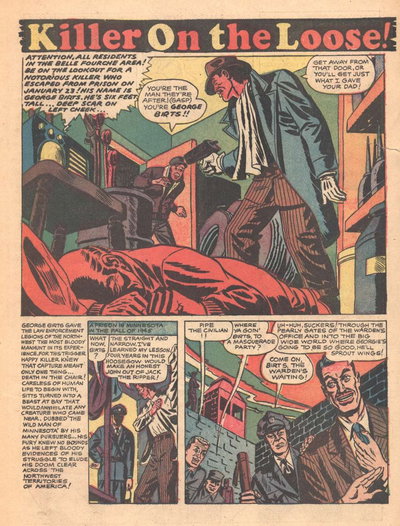 Killer On the Loose (<span class="fw-500">Thrilling Crime Cases</span>  #44 (April 1951)), page 1