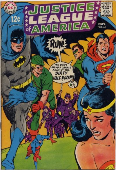 Justice League of America (DC, 1960 series) #66 (November 1968)
