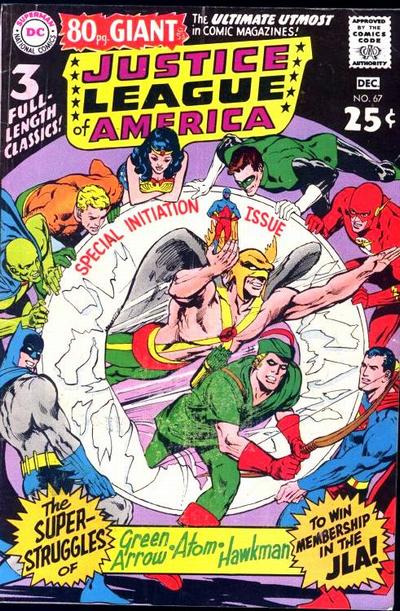 Justice League of America (DC, 1960 series) #67 (November-December 1968)