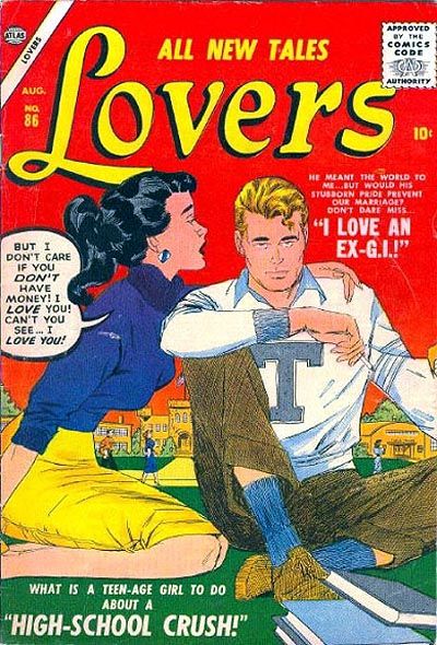 Lovers (Marvel, 1949 series)  #86 (August 1957)