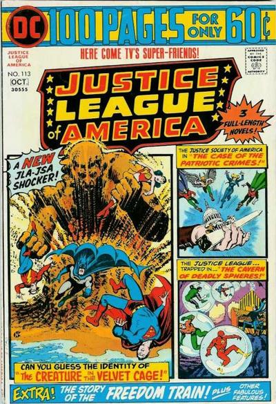Justice League of America  #113 (September-October 1974)