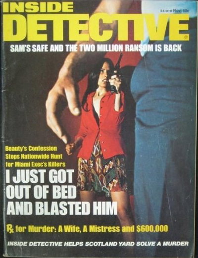 Inside Detective (Dell, 1935 series)  v53#11 (November 1975)