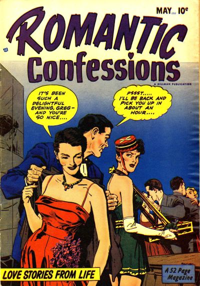 Romantic Confessions (Hillman, 1949 series)  v1#8 (May 1950)