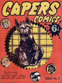 Capers Wholesome Comics for Children (Lush) #5 (February 1949?)