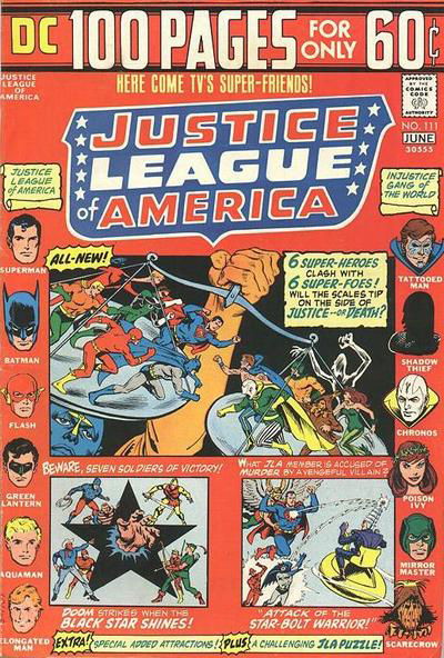 Justice League of America (DC, 1960 series) #111 May-June 1974