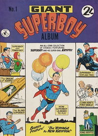 Giant Superboy Album (Colour Comics) #1 (June 1965?)