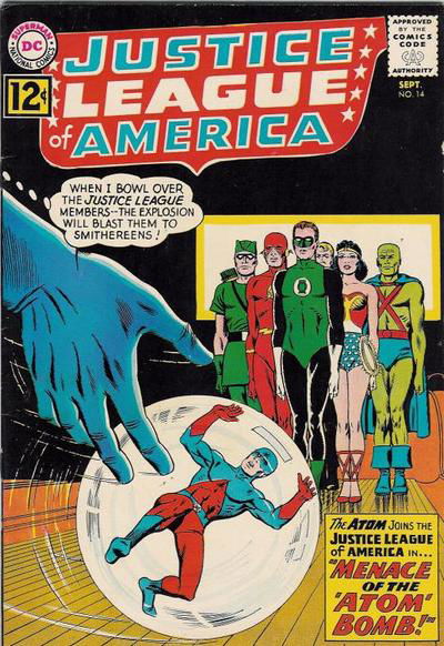 Justice League of America (DC, 1960 series) #14 September 1962