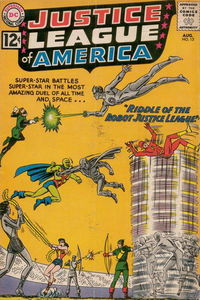 Justice League of America (DC, 1960 series) #13 August 1962