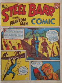 Steel Barr and the Phantom Man Comic  #3 ([November 1953?])