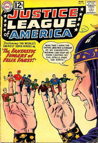 Justice League of America (DC, 1960 series) #10 March 1962