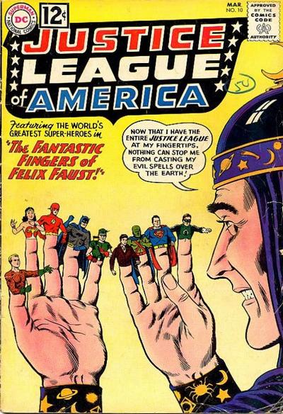 Justice League of America (DC, 1960 series) #10 (March 1962)