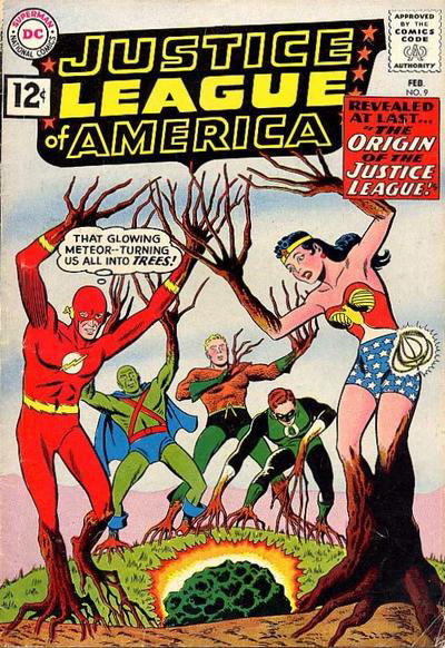 Justice League of America (DC, 1960 series) #9 February 1962