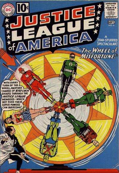Justice League of America (DC, 1960 series) #6 (August-September 1961)