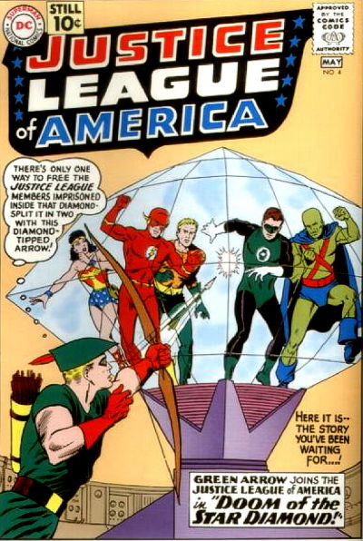 Justice League of America (DC, 1960 series) #4 (April-May 1961)