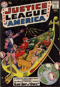 Justice League of America (DC, 1960 series)  #3 (February-March 1961) — Slave Ship of Space!