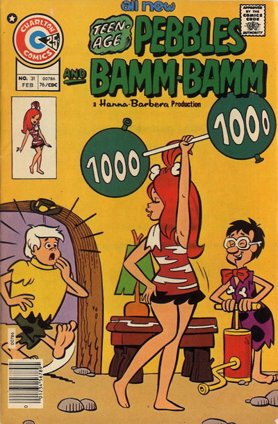 Pebbles And Bamm-Bamm (Charlton, 1972 series)  #31 (February 1976)