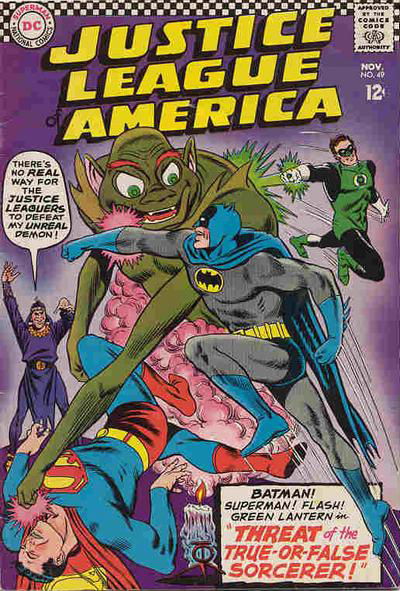 Justice League of America (DC, 1960 series) #49 November 1966